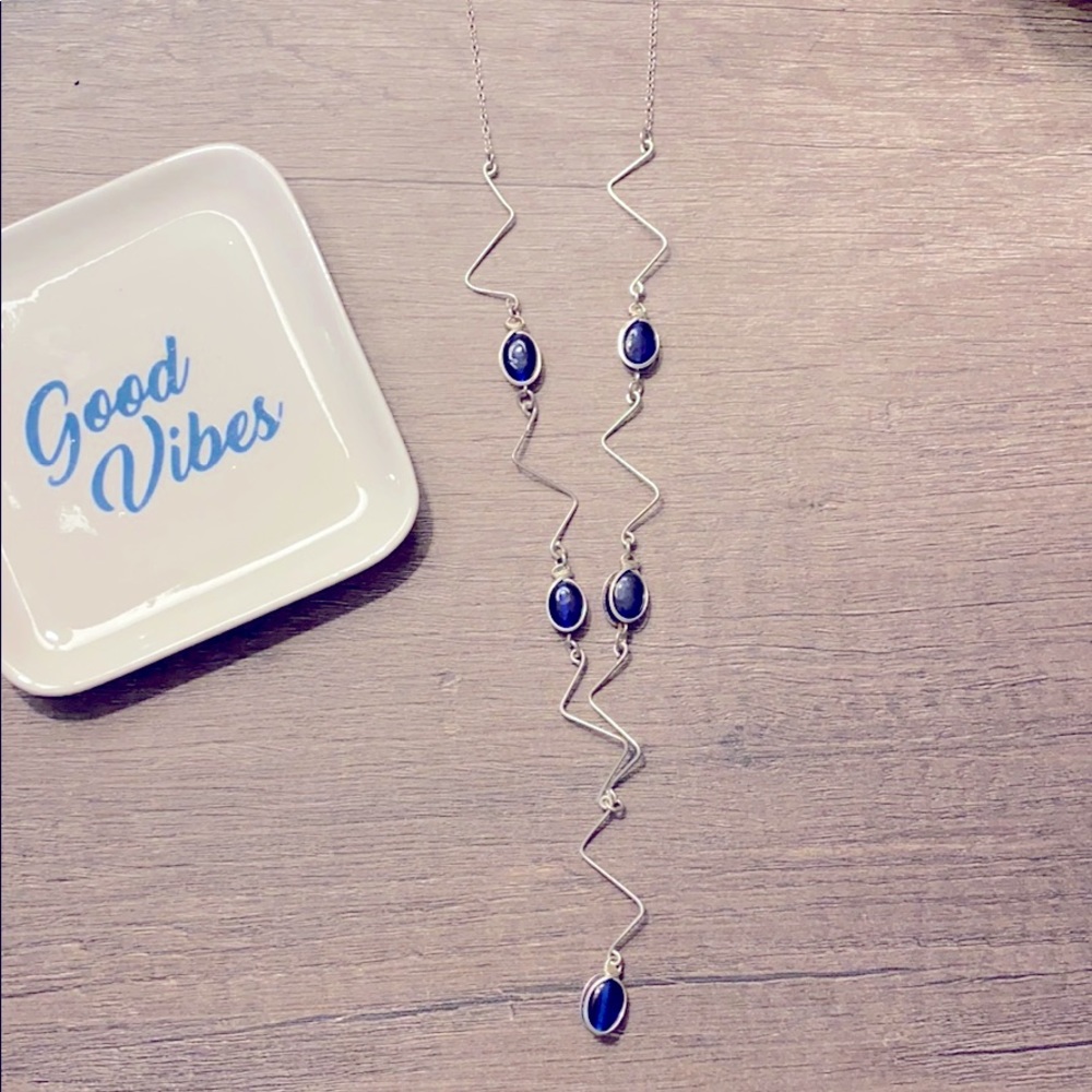 Ten Thousand Villages Blue Rhapsody Necklace